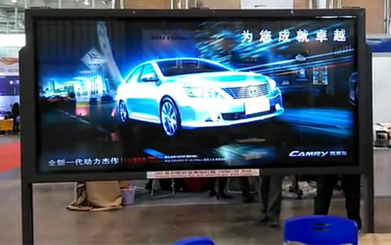 2014上海光大展會(huì)--閃動(dòng)屏燈箱案例